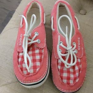 Girl's Crocs shoes size 4